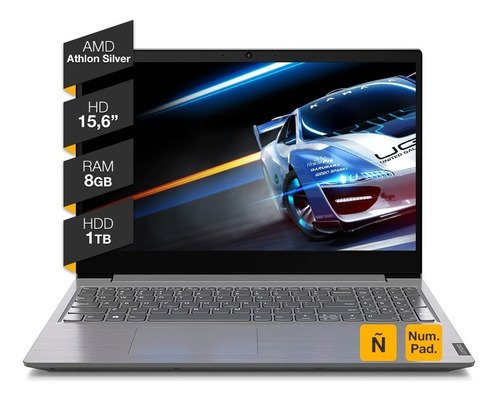 Notebook Lenovo Amd Athlon Ram 8gb Hdd 1tb Windows 10 15p