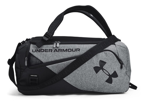 Maleta Duffel Under Armour Contain Duo Unisex 40l Poliéster Color Gris Liso