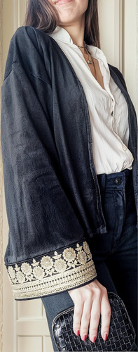 Saco Chaqueta Fiesta Bordado India