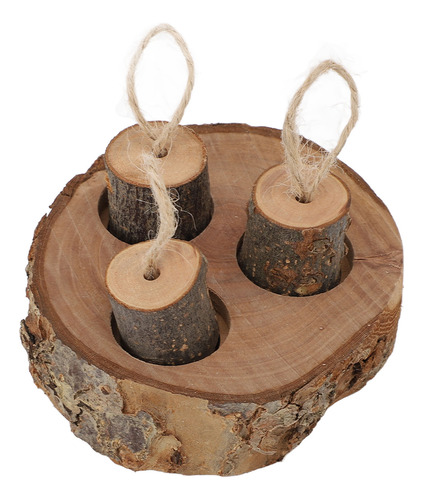Juguete De Madera Para Buscar Comida Para Hámsteres, Applewo