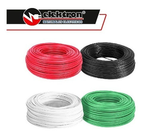 Imagen 4 de 7 de Kit 4 Cajas 100 M. Cable Rojo, Negro, Blanco Y Verde Cal 12