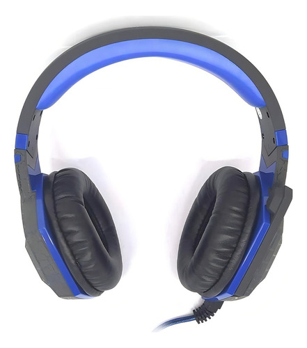 Fone Gamer Headset Headphone Knup Com Microfone Cor Azul Cor da luz RGB