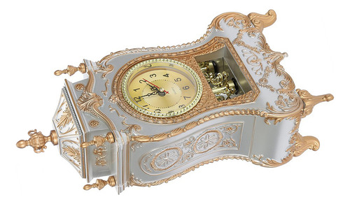 Mesa De Plástico Estilo Reloj De Escritorio Vintage Antique