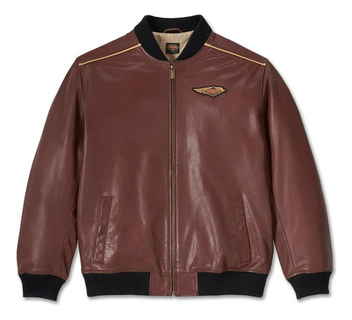 Chaqueta De Piel, Harley-davidson, 120th Aniversario