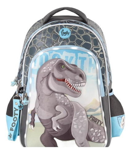 Mochila Footy Oficial De Dinosaurios, 18 