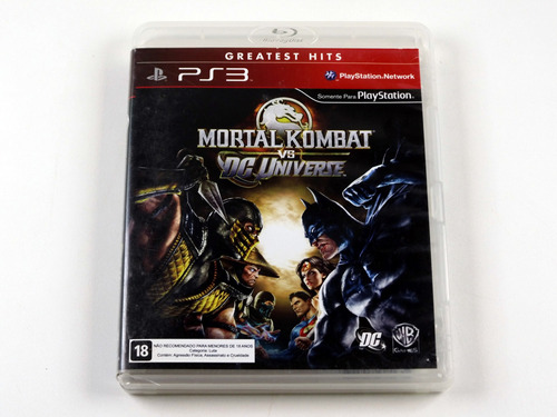 Mortal Kombat Vs Dc Universe Original Ps3 Playstation 3