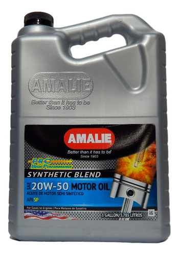 Aceite De Motor Amalie 20w50 3.785l