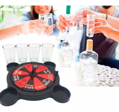 Ruleta De Shots 4 Chupitos Tragos - Artico Store