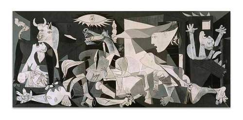 Cuadro Canvas Fine Art Guernica Picasso 40x90 M Y C