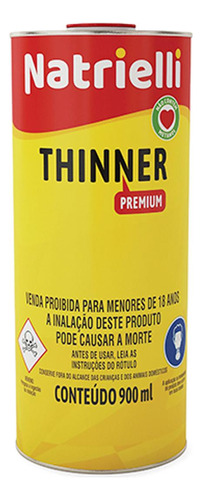 Thinner Natrielli 8116 900ml - Kit C/12 La