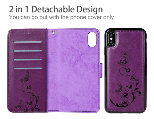 Funda Para iPhone XR (color Violeta / Waterfox)