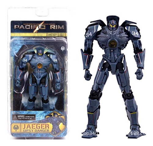 Figura De Acción Gipsy Danger Mecha De Pacific Rim Regular T