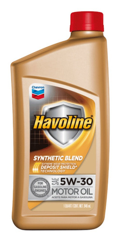 Aceite 5w30 Semi Sintetico Havoline