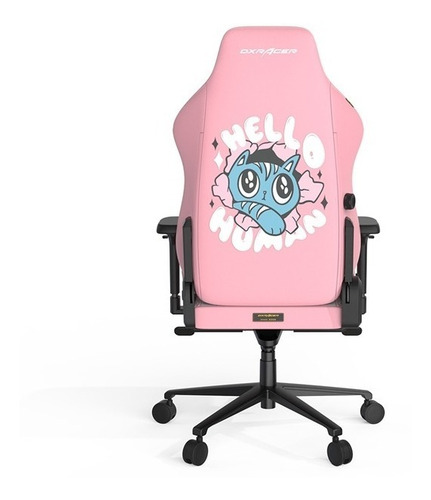 Cadeira Dxracer Craft Hello Human Cat Rosa - Cra-pr008-p-h1