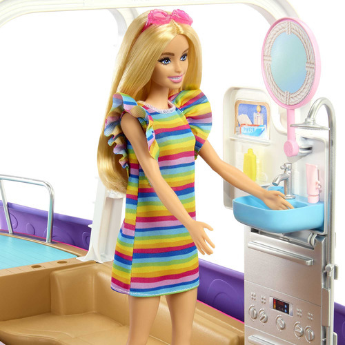 Barbie Set De Juego Bote De Los Sueños Dream Boat +20 Pzs (Usado)