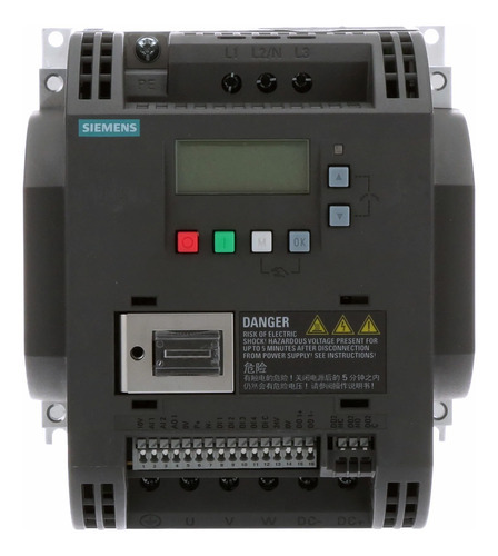 Inversor de frecuencia trifásico Siemens 380-480v 8.8a 3.7kw