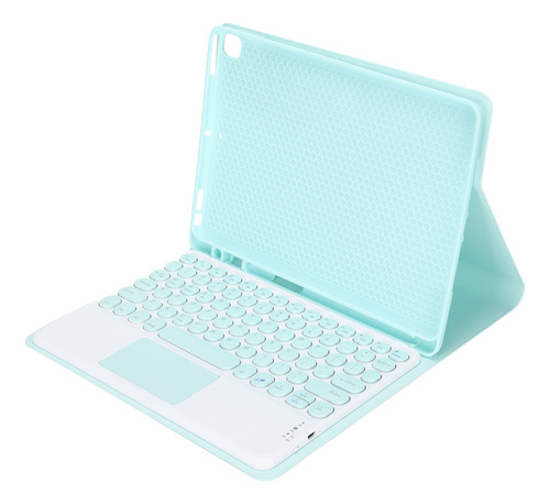 Funda Con Teclado Para Tableta Ios De 10 Pulgadas, Redonda,