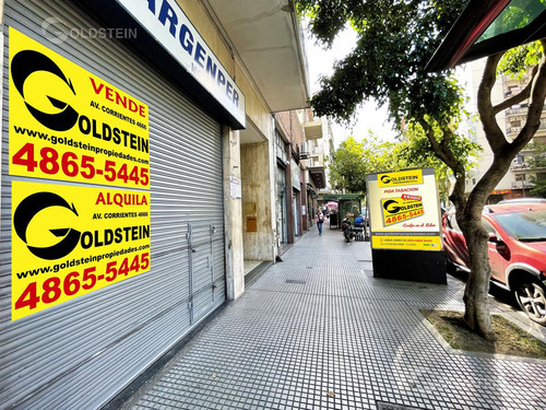 Local  En Venta Sobre Avda. Corrientes, Parada Colectivos, Muy Comercial - Almagro