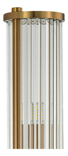 Arbotante Led Pia Estilo Vintage Estructura Latón
