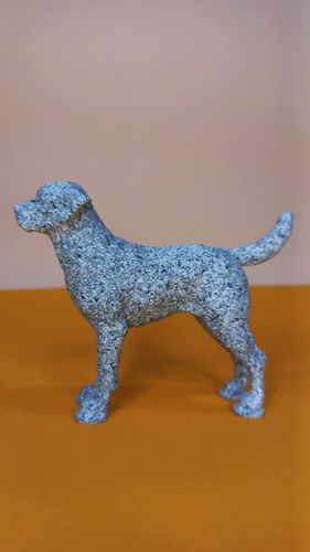 Esculturas Perros 3d - Varias Razas - Símil Piedra Labrador