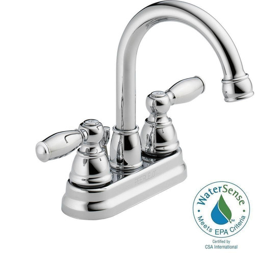 Mezcladora Para Lavabo Con Desagüe Automático Acabado Cromo
