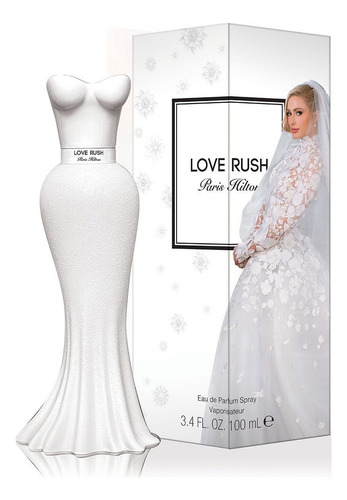 Perfume Paris Hilton Edp Love Rush para mulheres 100ml