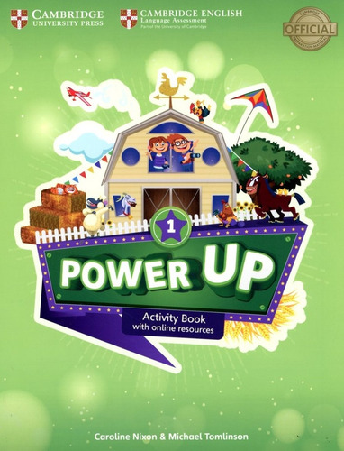 Power Up 1 -    Activity Book W/online Resources & - Carolin