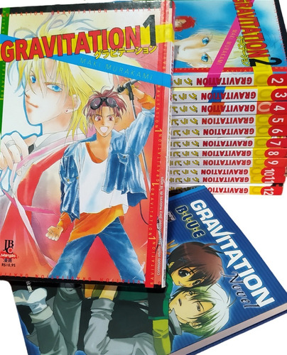 Coleção Gravitation Completa 1 Ao 12 + Gravitation Blue + Mangás Yaoi