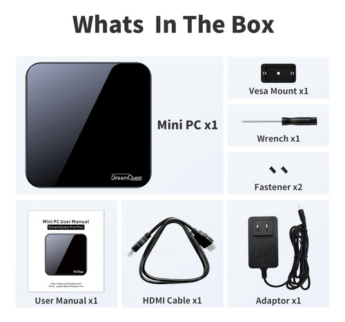 El Mini Pc Dreamquest Viene Con Sistema Operativo Intel N150