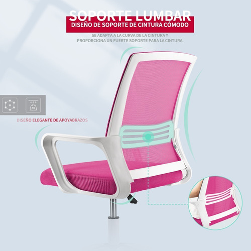 Silla Ejecutiva Con Respaldo Y Giro, Regulable, Para Oficina