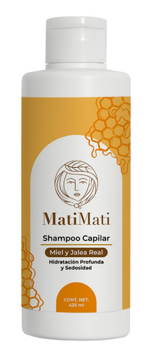 Shampoo Capilar Miel Y Jalea Real Matimati 425 Ml
