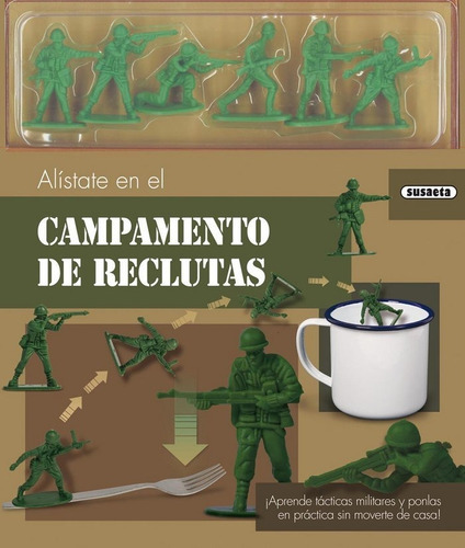 AlÃÂstate en el campamento de reclutas, de Susaeta, Equipo. Editorial Susaeta, tapa dura en español