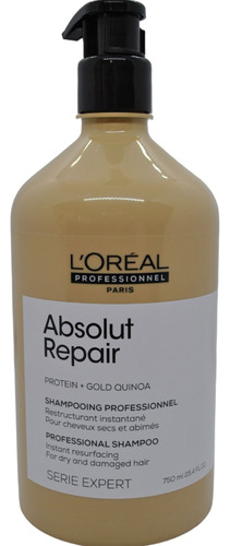 Shampoo Absolut Repair 750ml Reparo & Reconstrução Loreal 