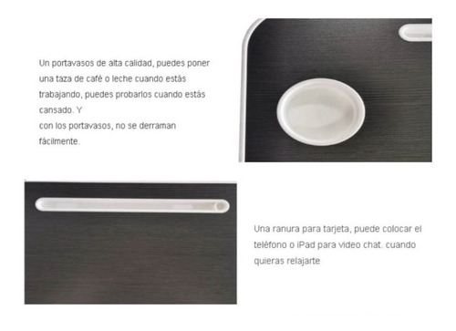Bandeja De Escritorio Portátil Mesa Plegable Para Laptop