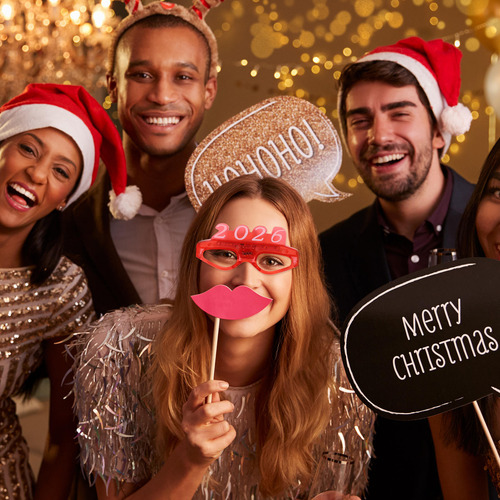 Gafas Led De Fiesta 2026 Que Brillan Para Año Nuevo, 8 Pieza
