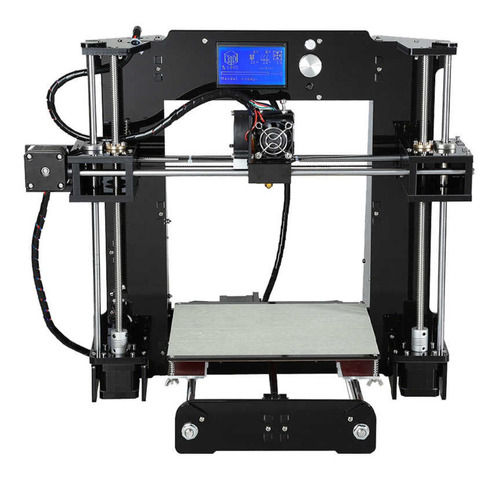 Impresora 3D Anet A6 color black/transparent 110V/220V con tecnología de impresión FDM