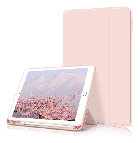 Kenke Funda Para iPad 9.7 Con Portalápices, Auto Smart Cover