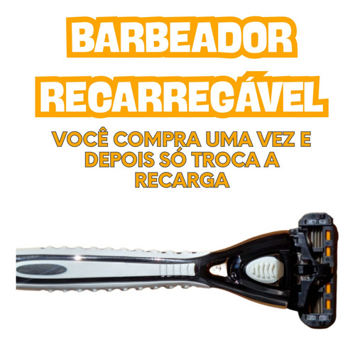 Recarga Refil Aparelho Barbeador Troca Lamina Dorco Pace 4