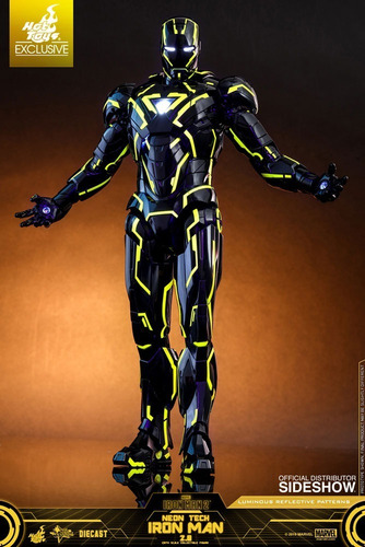 Neon Tech Iron Man 2.0 De Iron Man 2 1:6 Por Hot Toys List