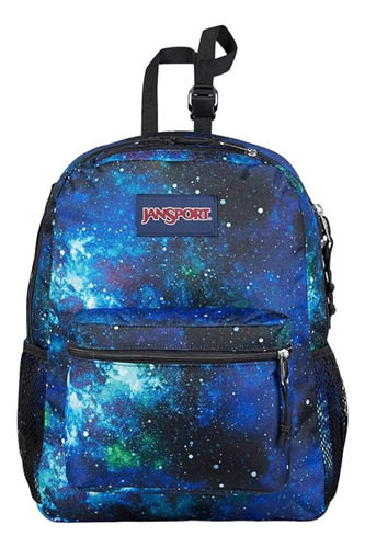 Mochila Jansport Hombre Caballero Casual Escolar Essential Pack Color Azul Diseño De La Tela Lisa