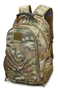 Mochila Táctica Militar, Laptop Usb 40l - Army Assault