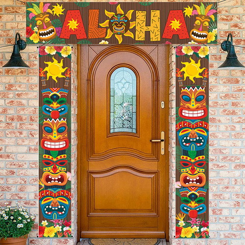 Cartel De La Puerta Banderas De La Puerta 3 Piezas