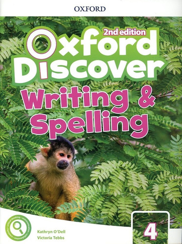 Oxford Discover 4 (2Nd.Edition) - Writing And Spelling Book, de VV. AA.. Editorial Oxford University Press, tapa blanda en inglés internacional, 2019