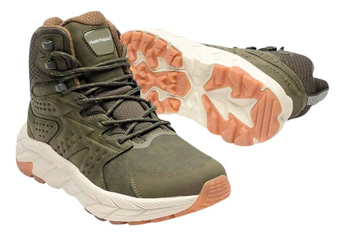 Hush Puppies Zapatillas Atlas M Verde - Hombre - Hae155319