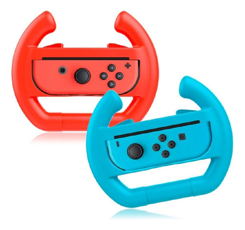 2 Grips De Volante Para Joycon Controles De Nintendo Switch