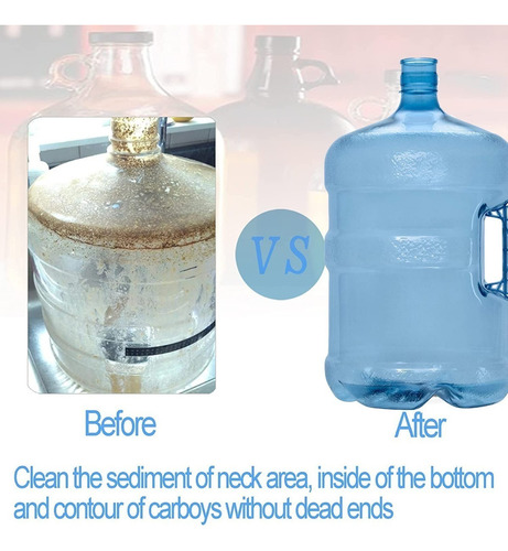 Juego De Cepillos De Limpieza Para Botellas De Agua De Un Ga