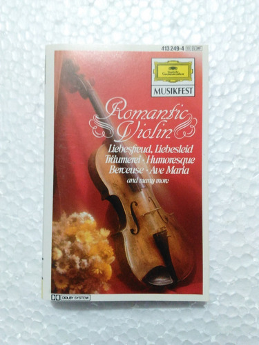 Romantic Violin Played By Christian Ferras / Casete