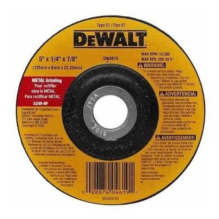 Imagen 4 de 9 de Esmeril Angular 4 1/2 1500w Extra Pesado Dewalt