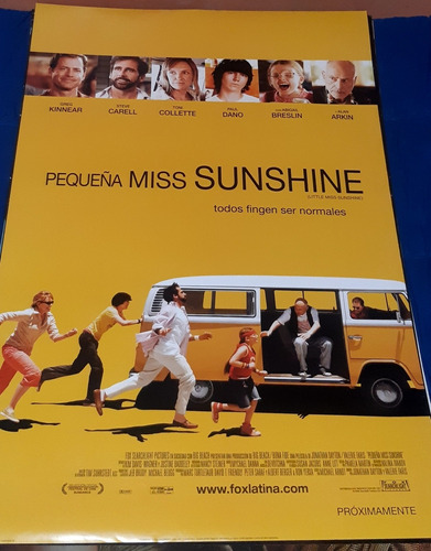 Poster Original De Cine/ Pequeña Miss Sunshine/ 2006/ 