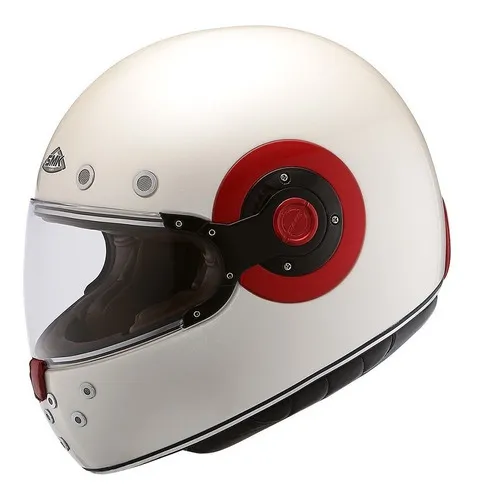 CASCO MOTO INTEGRAL SMK STELLAR STAGE BLANCO ROJO MATE